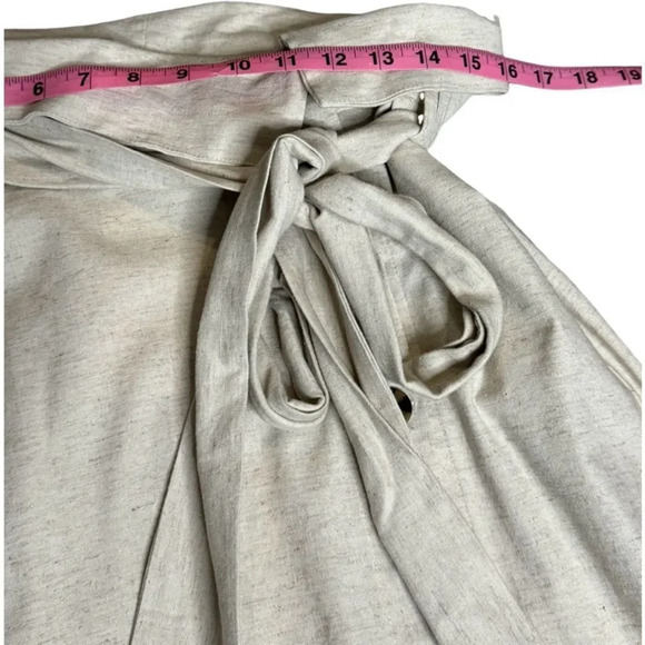 South African Designer Merwe S.A.L.T Belted Button Down skirt XS/S - Picture 7 of 9